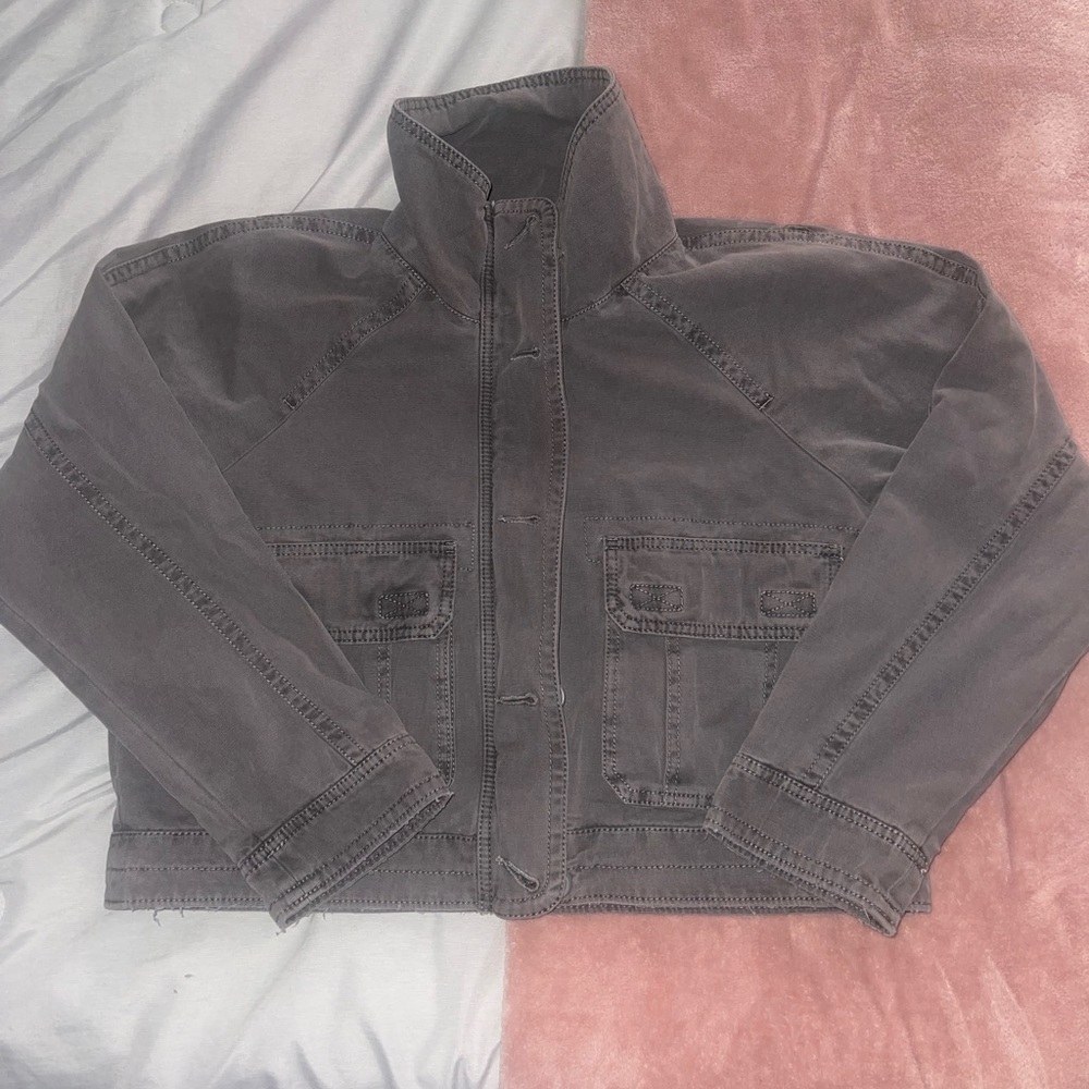 Grey Utility Jacket